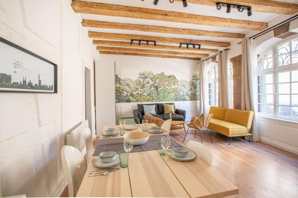 Apartament La Halte Strasbourgeoise - Superbe Appt Pres De La Petite France Zewnętrze zdjęcie
